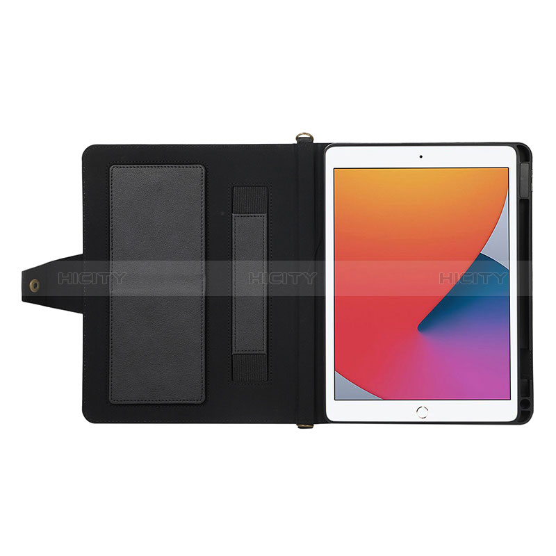 Coque Portefeuille Livre Cuir Etui Clapet AD1 pour Apple iPad 10.2 (2019) Plus