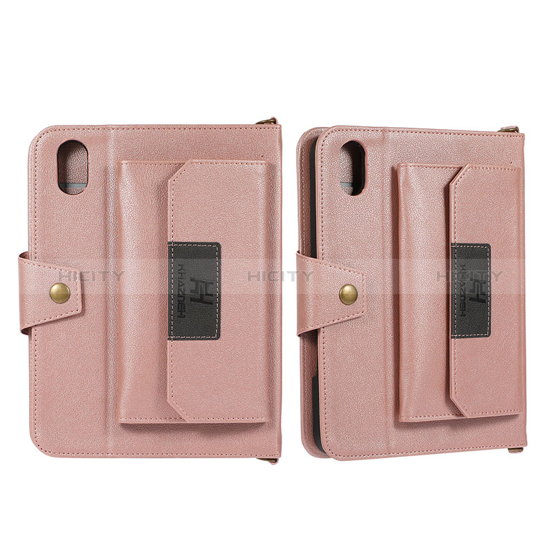 Coque Portefeuille Livre Cuir Etui Clapet AD1 pour Apple iPad Mini 6 Plus