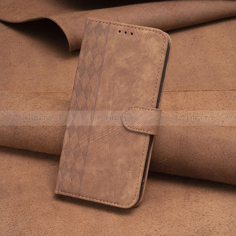 Coque Portefeuille Livre Cuir Etui Clapet B01F pour Nokia C12 Marron Plus