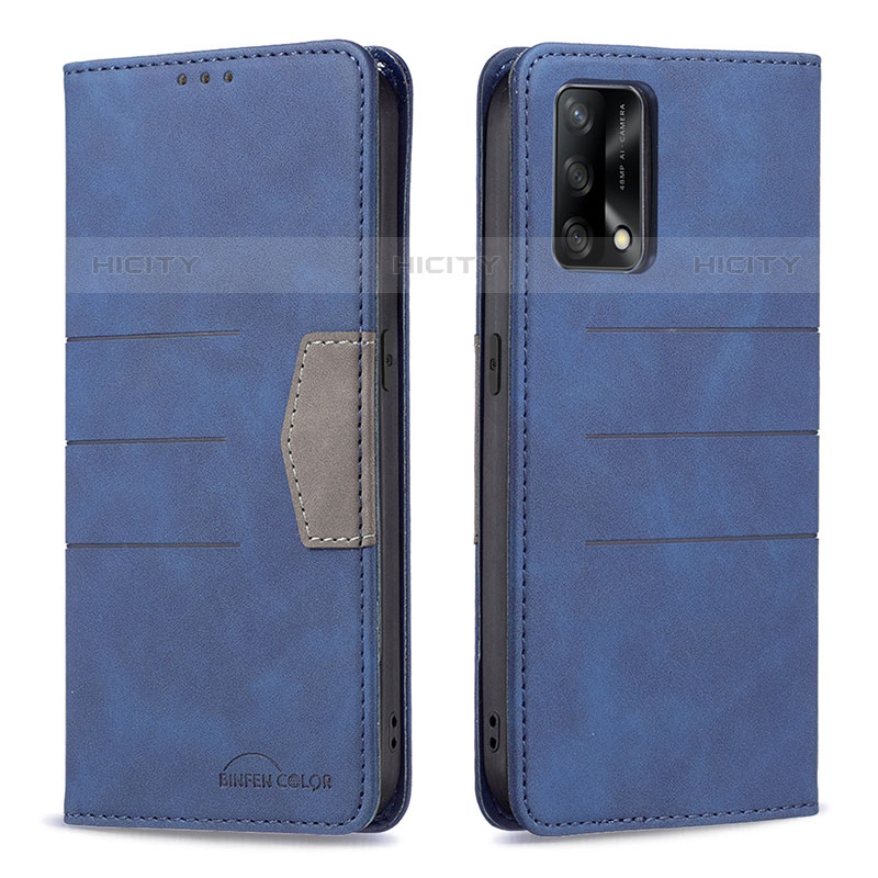 Coque Portefeuille Livre Cuir Etui Clapet B01F pour Oppo A74 4G Plus