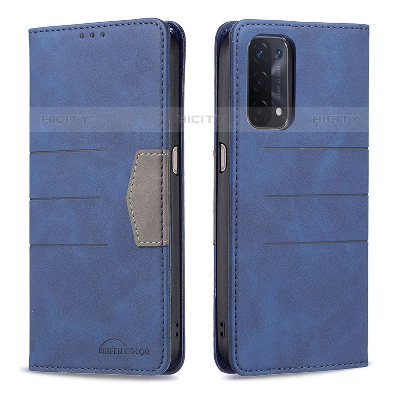 Coque Portefeuille Livre Cuir Etui Clapet B01F pour Oppo A93 5G Plus