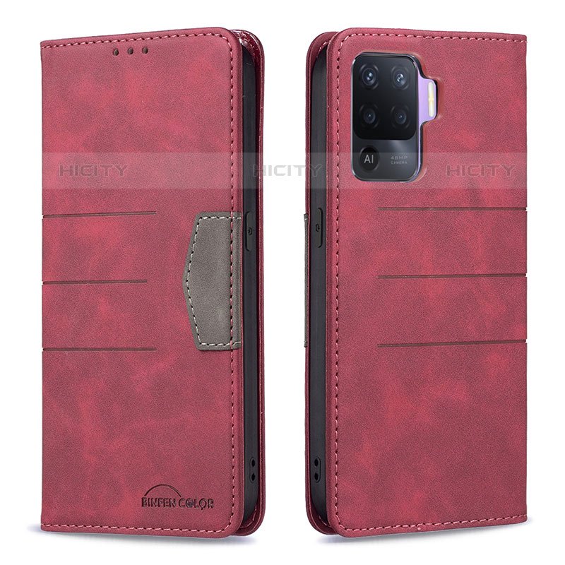 Coque Portefeuille Livre Cuir Etui Clapet B01F pour Oppo F19 Pro Plus