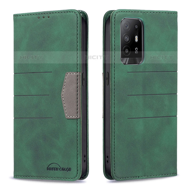 Coque Portefeuille Livre Cuir Etui Clapet B01F pour Oppo F19 Pro+ Plus 5G Plus