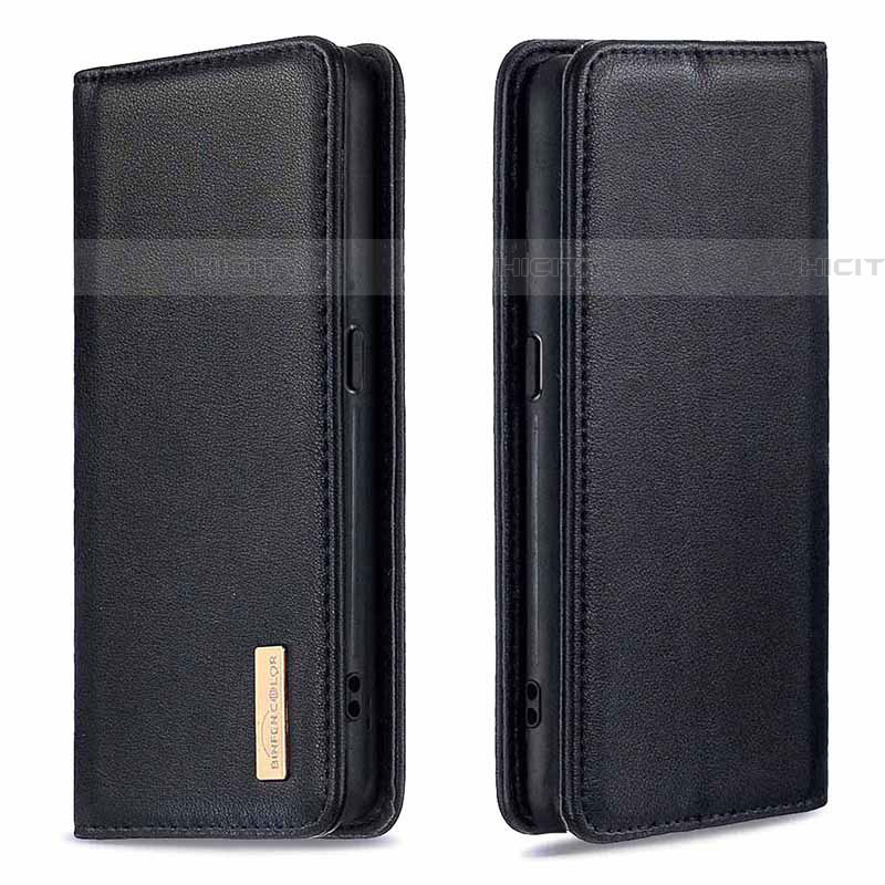 Coque Portefeuille Livre Cuir Etui Clapet B01F pour Samsung Galaxy A01 SM-A015 Noir Plus