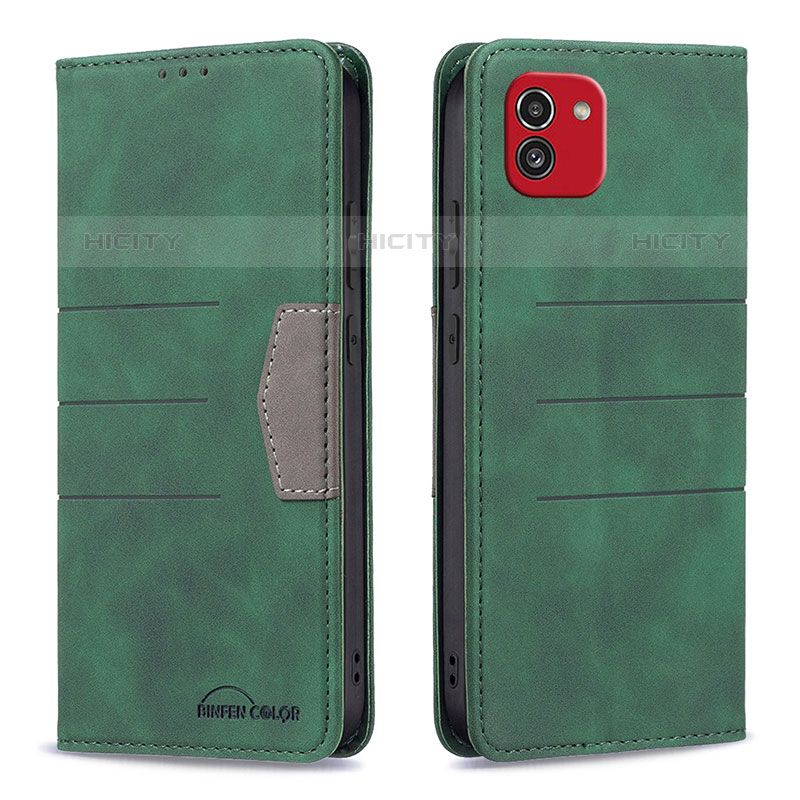 Coque Portefeuille Livre Cuir Etui Clapet B01F pour Samsung Galaxy A03 Plus