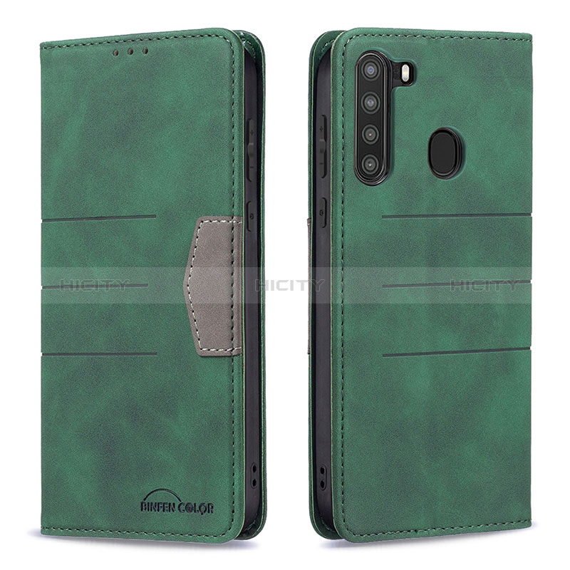 Coque Portefeuille Livre Cuir Etui Clapet B01F pour Samsung Galaxy A21 Plus