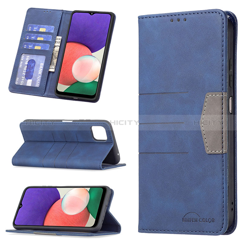 Coque Portefeuille Livre Cuir Etui Clapet B01F pour Samsung Galaxy A22s 5G Plus