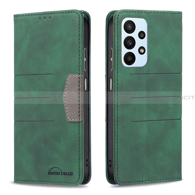 Coque Portefeuille Livre Cuir Etui Clapet B01F pour Samsung Galaxy A23 4G Plus