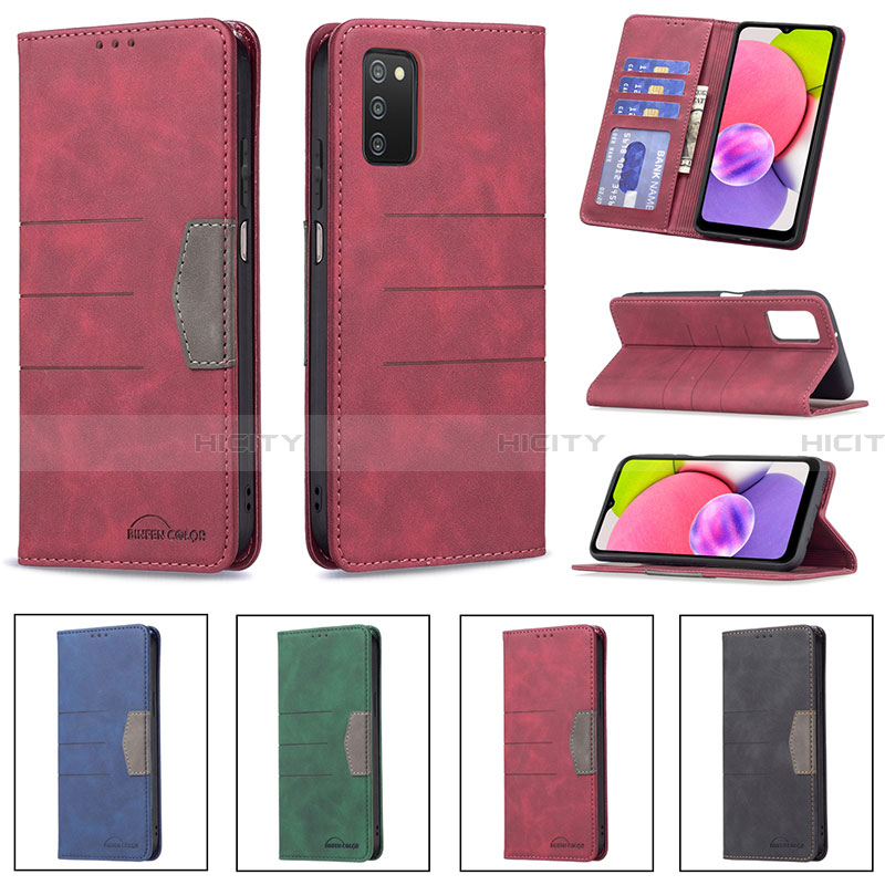 Coque Portefeuille Livre Cuir Etui Clapet B01F pour Samsung Galaxy F02S SM-E025F Plus