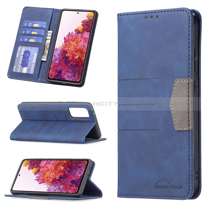 Coque Portefeuille Livre Cuir Etui Clapet B01F pour Samsung Galaxy S20 FE (2022) 5G Plus