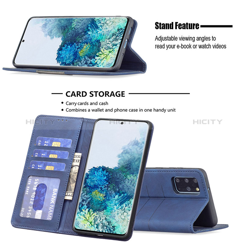 Coque Portefeuille Livre Cuir Etui Clapet B01F pour Samsung Galaxy S20 Plus 5G Plus