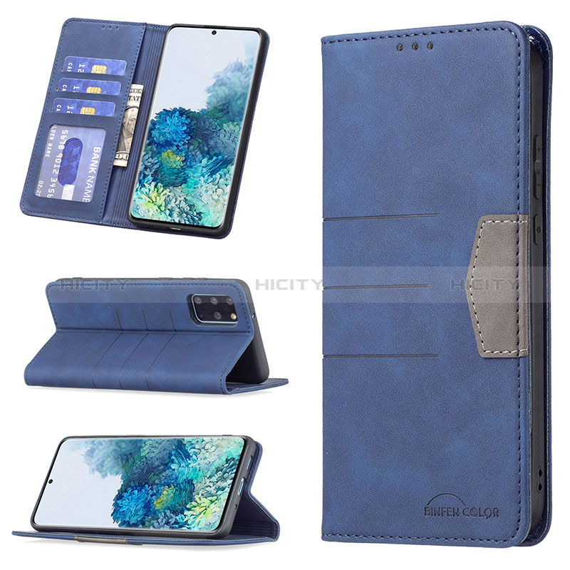 Coque Portefeuille Livre Cuir Etui Clapet B01F pour Samsung Galaxy S20 Plus 5G Plus
