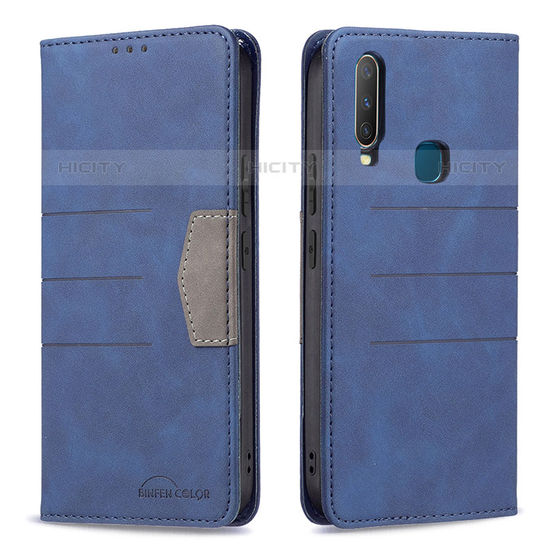 Coque Portefeuille Livre Cuir Etui Clapet B01F pour Vivo Y11 Plus