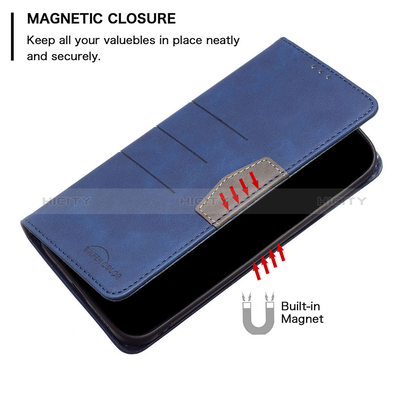 Coque Portefeuille Livre Cuir Etui Clapet B01F pour Vivo Y12A Plus