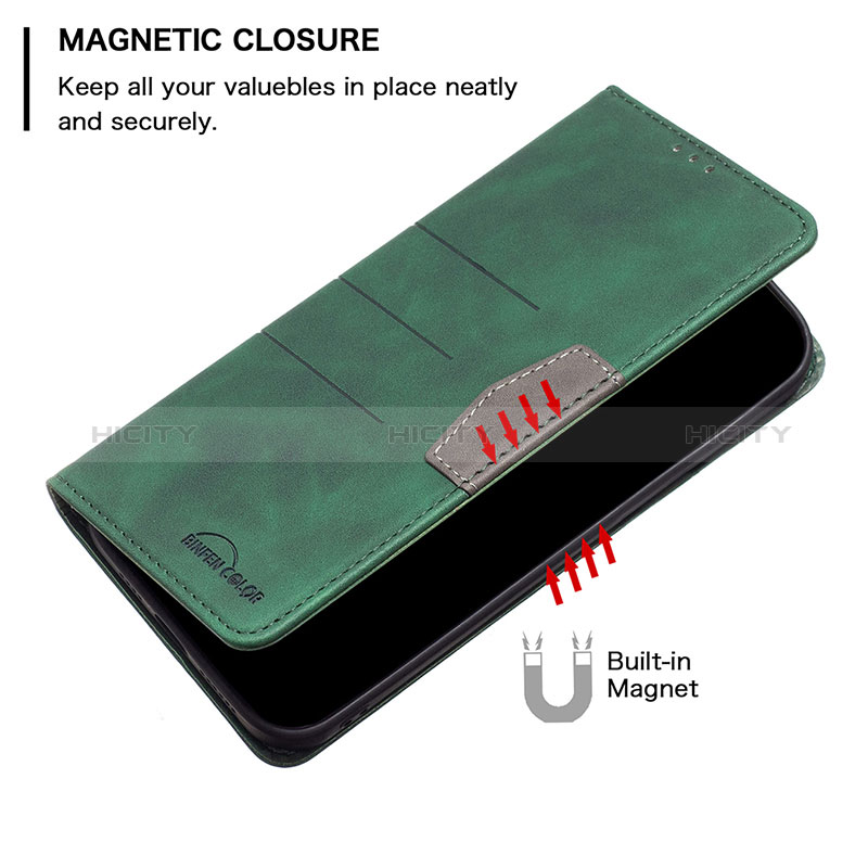 Coque Portefeuille Livre Cuir Etui Clapet B01F pour Vivo Y31 (2021) Plus