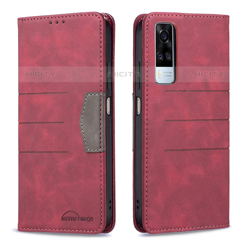 Coque Portefeuille Livre Cuir Etui Clapet B01F pour Vivo Y51A Plus