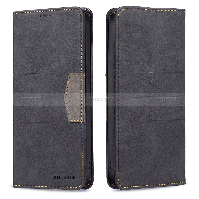 Coque Portefeuille Livre Cuir Etui Clapet B01F pour Xiaomi Mi 11i 5G Noir Plus