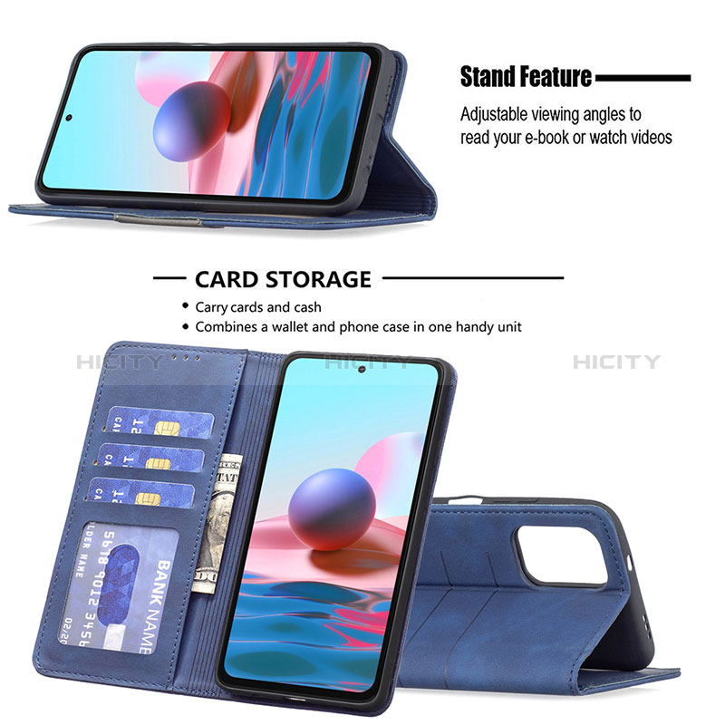 Coque Portefeuille Livre Cuir Etui Clapet B01F pour Xiaomi Poco M5S Plus