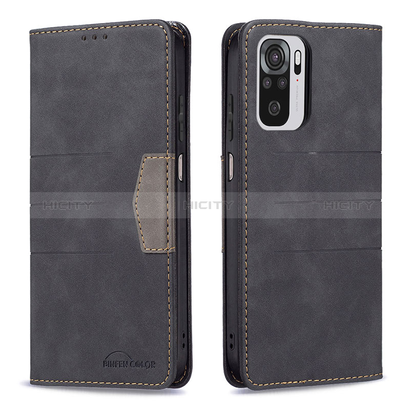 Coque Portefeuille Livre Cuir Etui Clapet B01F pour Xiaomi Redmi Note 10S 4G Plus