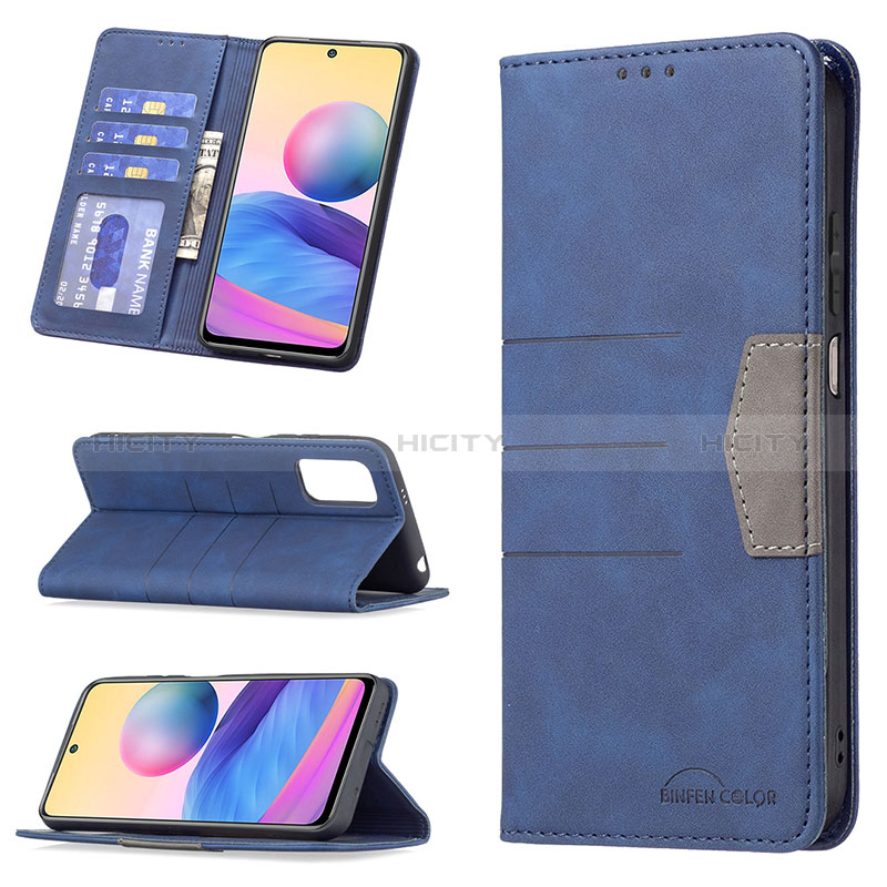 Coque Portefeuille Livre Cuir Etui Clapet B01F pour Xiaomi Redmi Note 10T 5G Plus