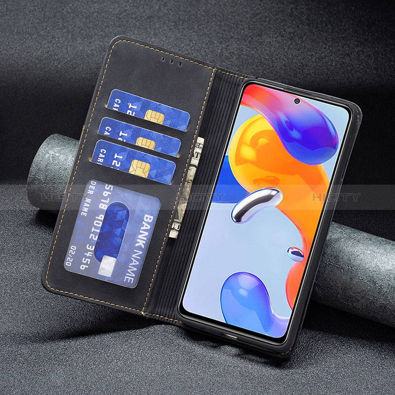 Coque Portefeuille Livre Cuir Etui Clapet B01F pour Xiaomi Redmi Note 11 Pro 4G Plus