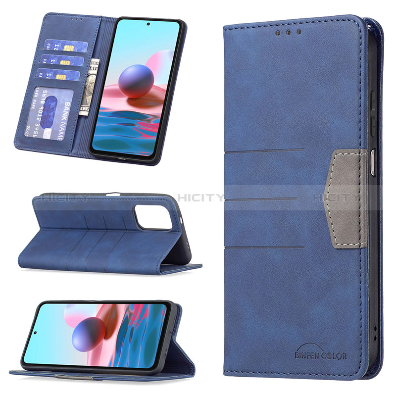 Coque Portefeuille Livre Cuir Etui Clapet B01F pour Xiaomi Redmi Note 11 SE India 4G Plus