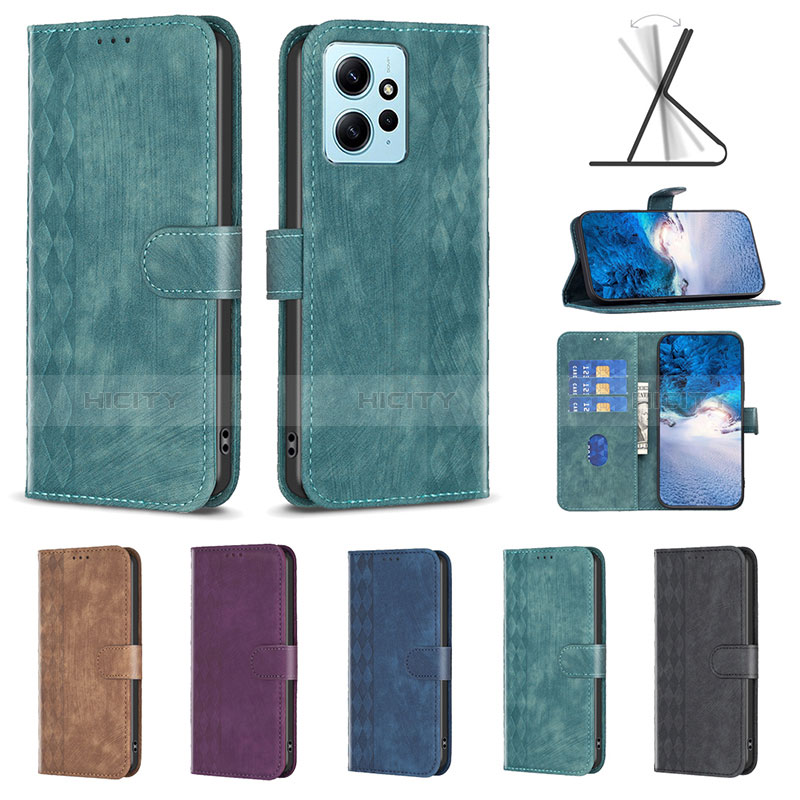 Coque Portefeuille Livre Cuir Etui Clapet B01F pour Xiaomi Redmi Note 12 4G Plus