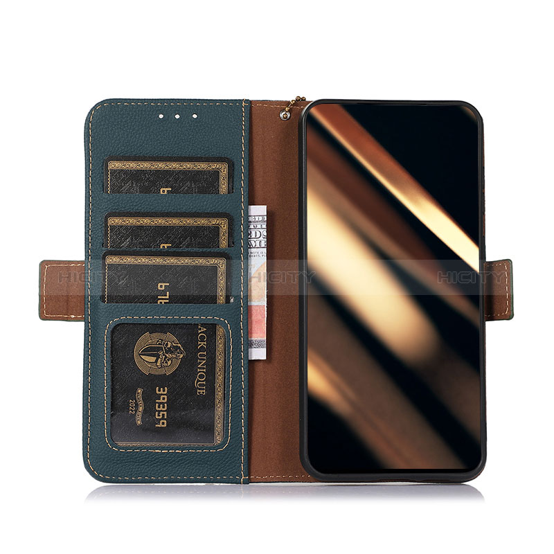 Coque Portefeuille Livre Cuir Etui Clapet B01H pour Huawei Honor 80 SE 5G Plus