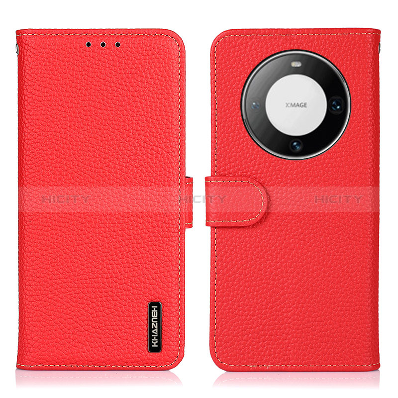 Coque Portefeuille Livre Cuir Etui Clapet B01H pour Huawei Mate 60 Pro Plus