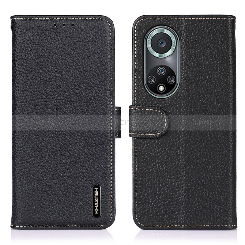 Coque Portefeuille Livre Cuir Etui Clapet B01H pour Huawei Nova 9 Pro Noir Plus