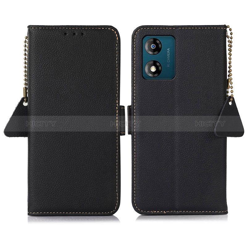 Coque Portefeuille Livre Cuir Etui Clapet B01H pour Motorola Moto E13 Plus