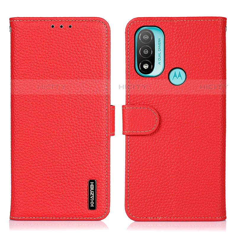 Coque Portefeuille Livre Cuir Etui Clapet B01H pour Motorola Moto E20 Plus