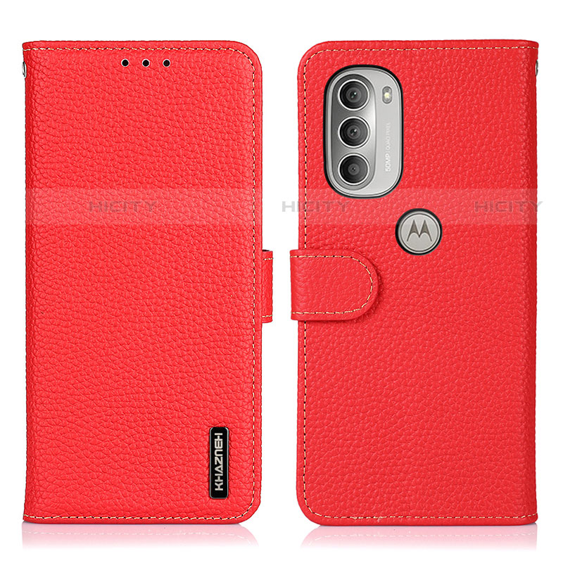 Coque Portefeuille Livre Cuir Etui Clapet B01H pour Motorola Moto G51 5G Plus