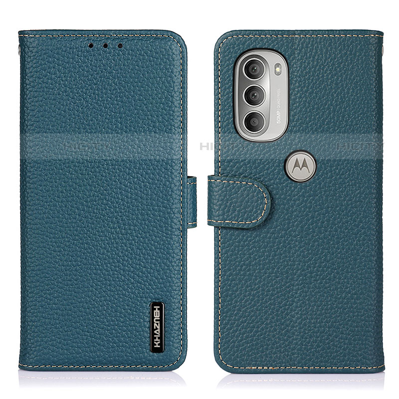 Coque Portefeuille Livre Cuir Etui Clapet B01H pour Motorola Moto G51 5G Plus