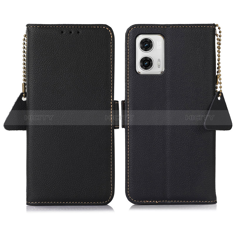 Coque Portefeuille Livre Cuir Etui Clapet B01H pour Motorola Moto G73 5G Plus