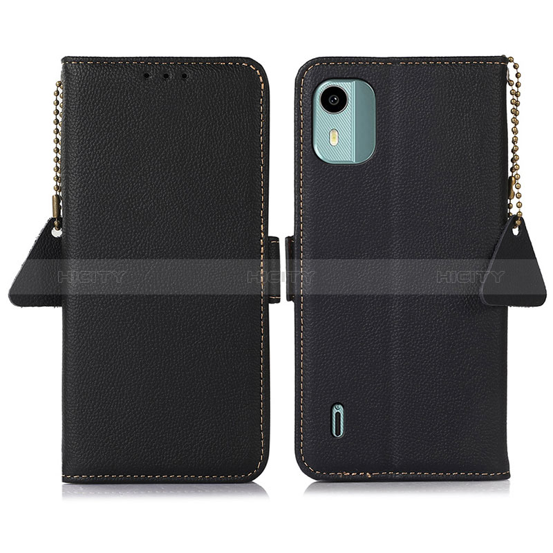 Coque Portefeuille Livre Cuir Etui Clapet B01H pour Nokia C12 Plus