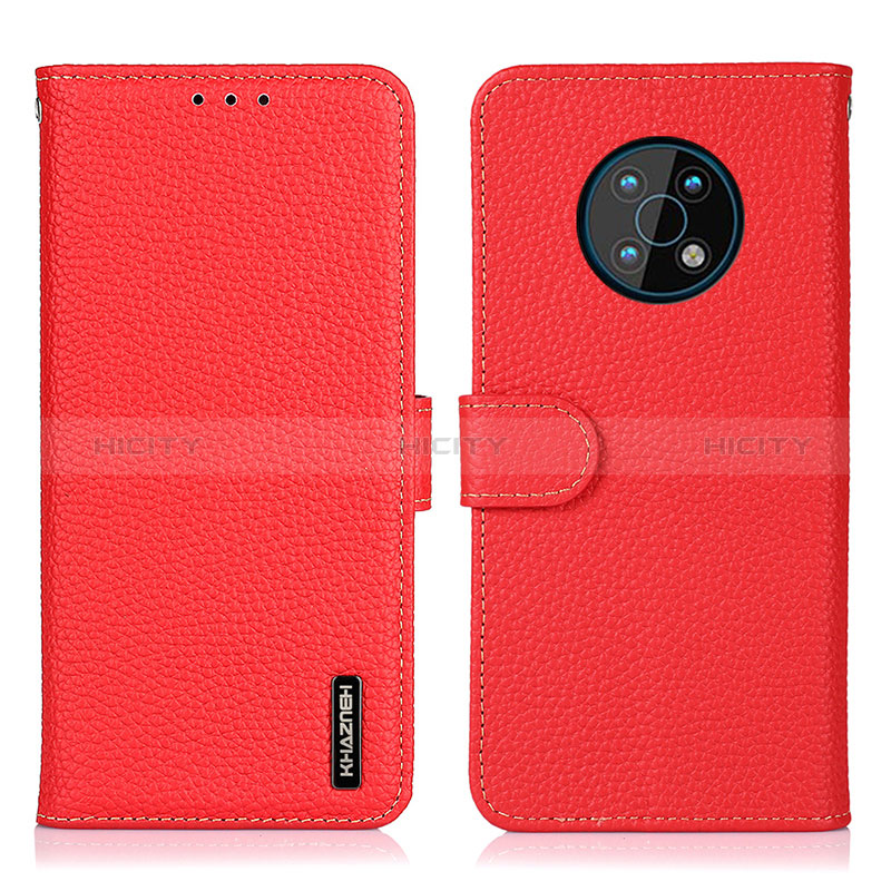 Coque Portefeuille Livre Cuir Etui Clapet B01H pour Nokia G50 5G Rouge Plus