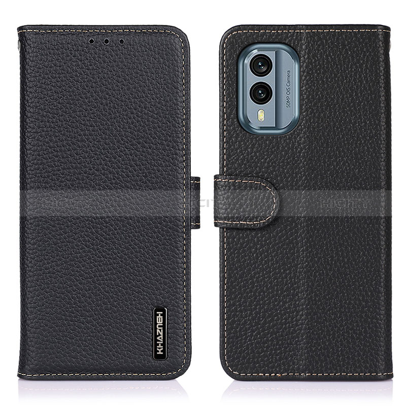 Coque Portefeuille Livre Cuir Etui Clapet B01H pour Nokia X30 5G Plus