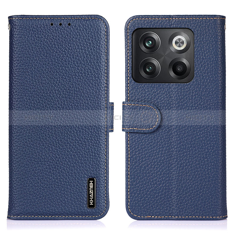 Coque Portefeuille Livre Cuir Etui Clapet B01H pour OnePlus Ace Pro 5G Bleu Plus