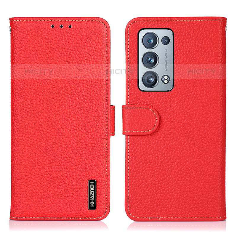 Coque Portefeuille Livre Cuir Etui Clapet B01H pour Oppo Reno6 Pro+ Plus 5G Plus