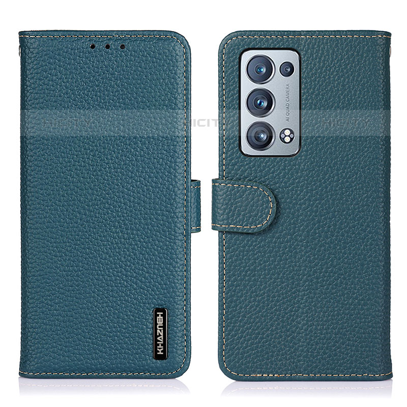 Coque Portefeuille Livre Cuir Etui Clapet B01H pour Oppo Reno6 Pro+ Plus 5G Plus