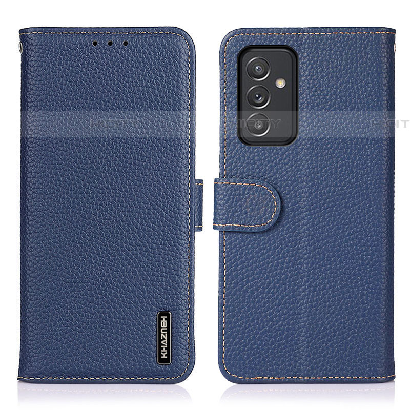 Coque Portefeuille Livre Cuir Etui Clapet B01H pour Samsung Galaxy A05s Bleu Plus