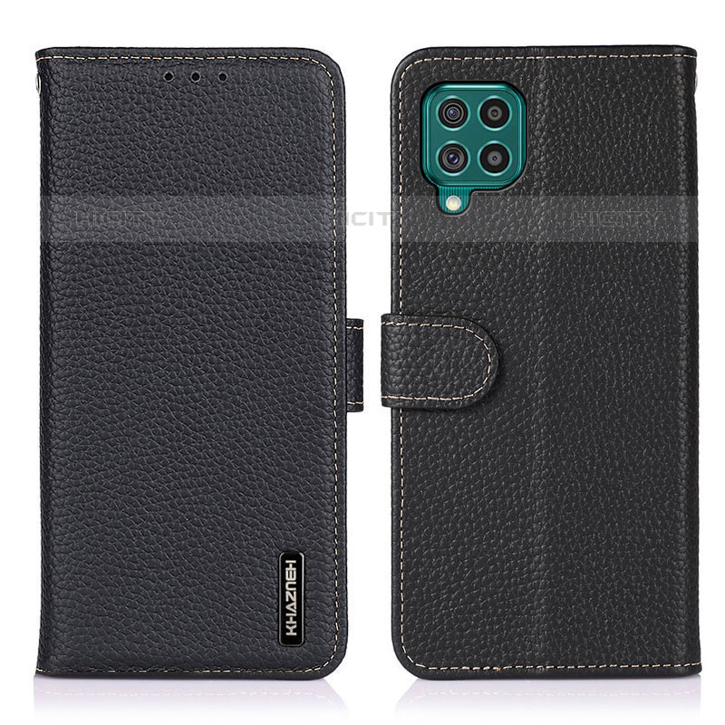 Coque Portefeuille Livre Cuir Etui Clapet B01H pour Samsung Galaxy M62 4G Noir Plus