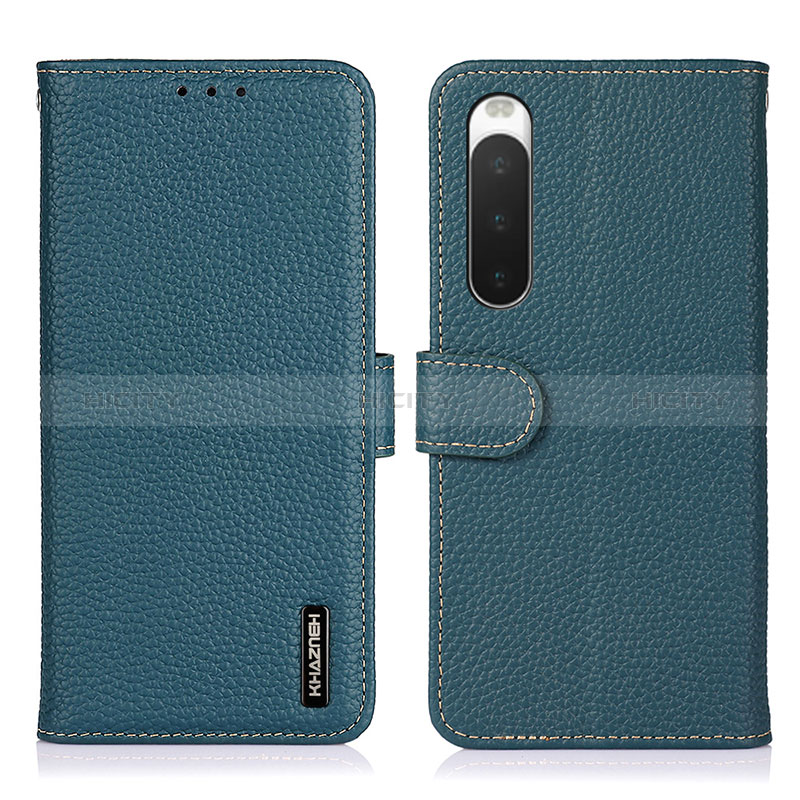 Coque Portefeuille Livre Cuir Etui Clapet B01H pour Sony Xperia 10 IV SO-52C Plus