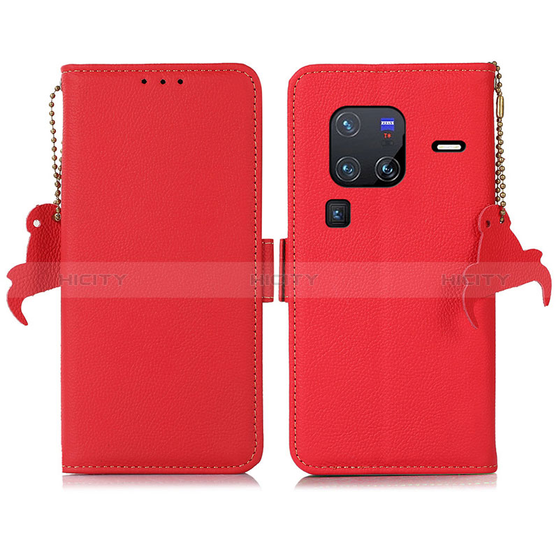 Coque Portefeuille Livre Cuir Etui Clapet B01H pour Vivo X80 Pro 5G Plus