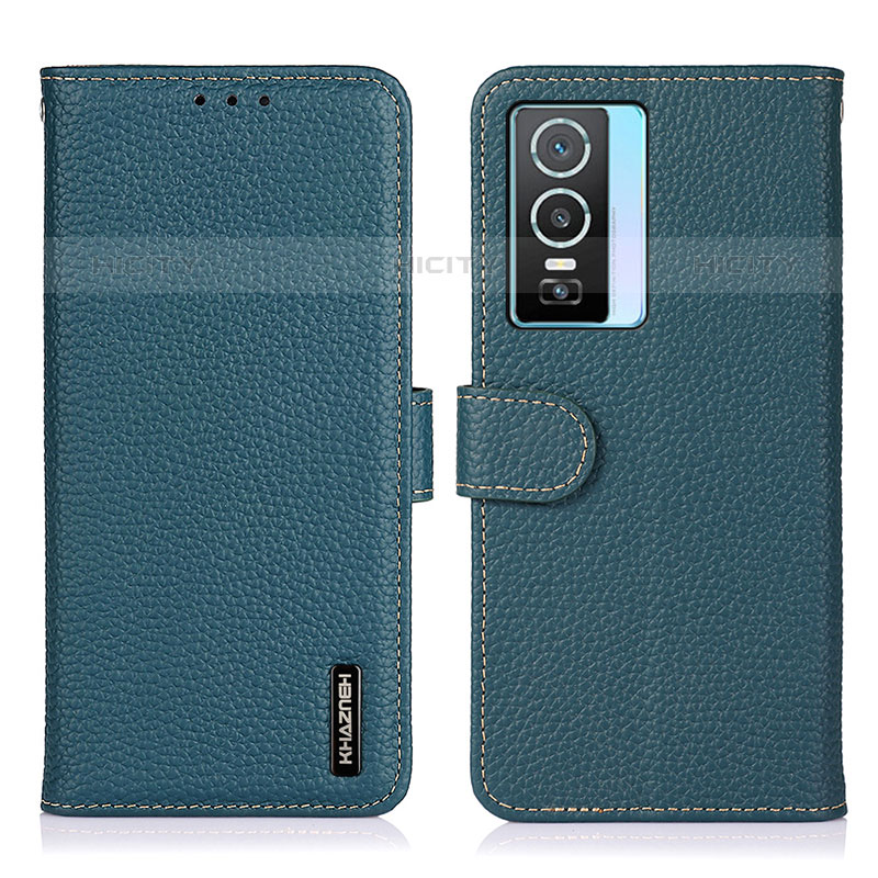 Coque Portefeuille Livre Cuir Etui Clapet B01H pour Vivo Y74s 5G Plus