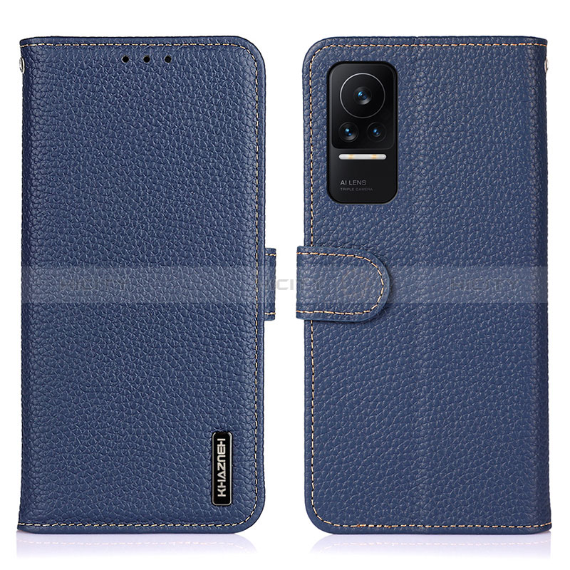 Coque Portefeuille Livre Cuir Etui Clapet B01H pour Xiaomi Civi 1S 5G Bleu Plus