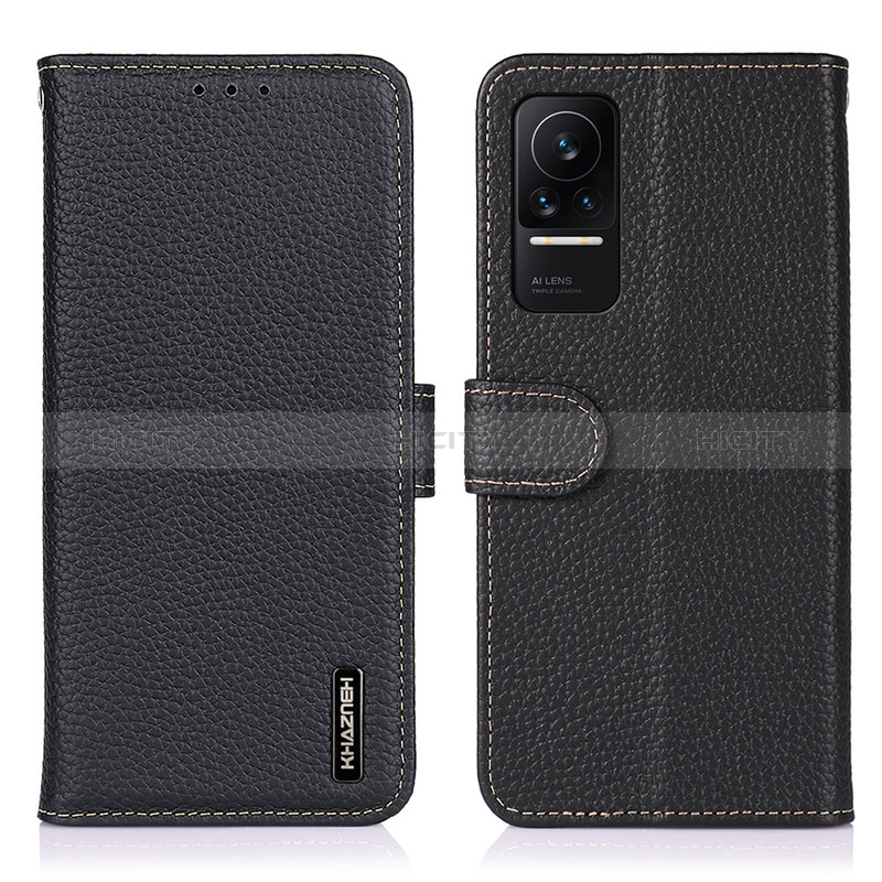 Coque Portefeuille Livre Cuir Etui Clapet B01H pour Xiaomi Civi 1S 5G Noir Plus