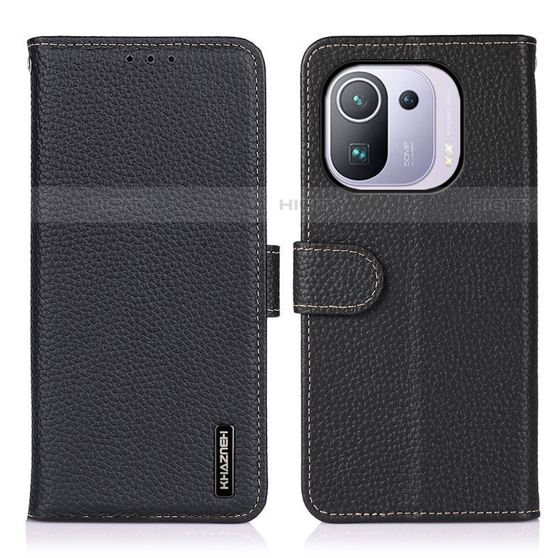 Coque Portefeuille Livre Cuir Etui Clapet B01H pour Xiaomi Mi 11 Pro 5G Plus