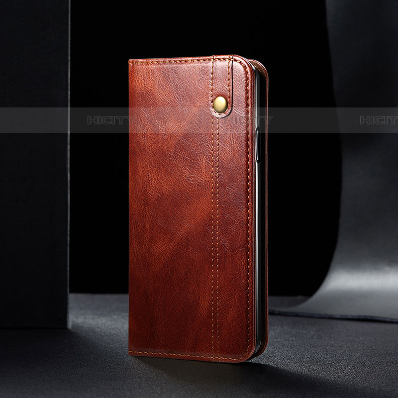 Coque Portefeuille Livre Cuir Etui Clapet B01S pour Samsung Galaxy A05s Marron Plus